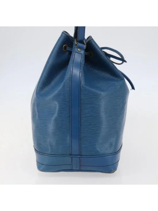 Authentic LOUIS VUITTON Epi Noe Shoulder Bag Toledo Blue M44005 LV - Picture 10 of 16